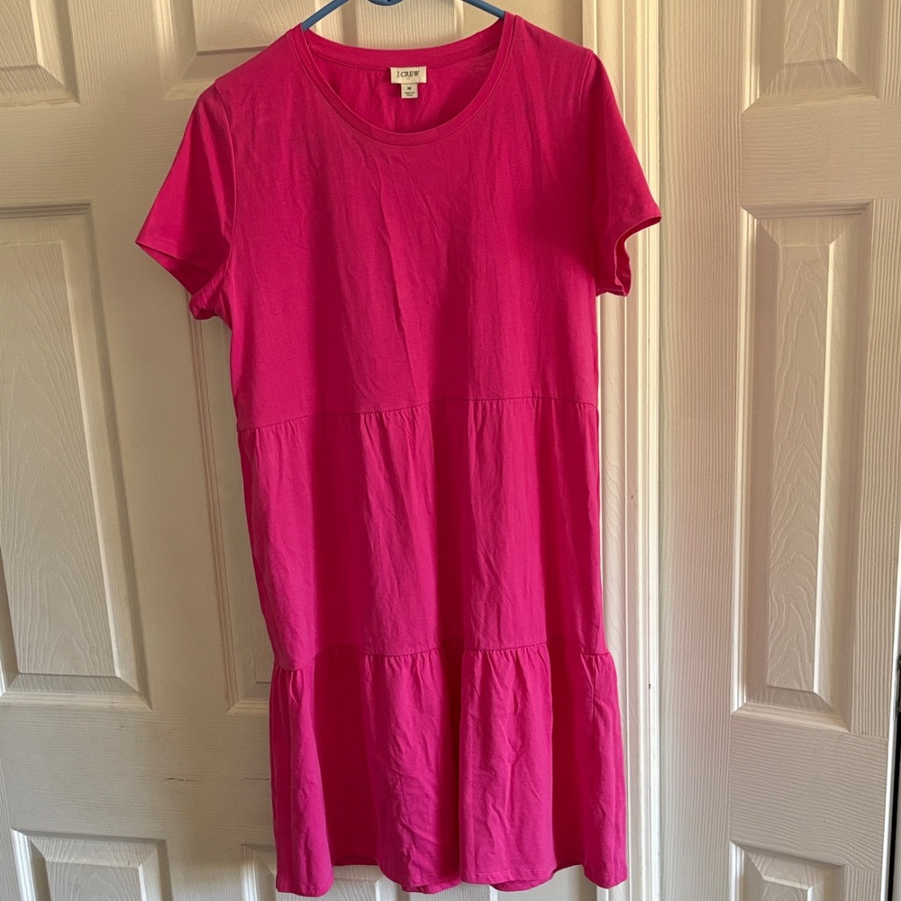 J. Crew Women’s Dress in Bright Pink